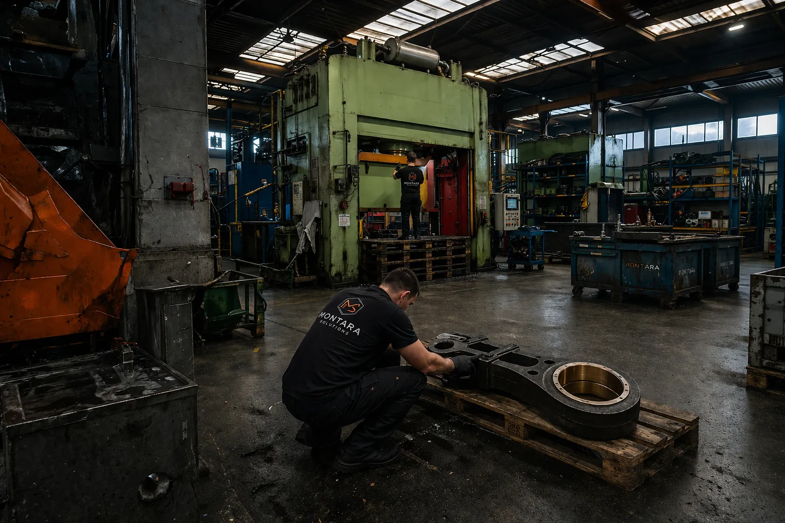 Folgeverbund-Anlage 400 t in Süddeutschland nach Wiederaufbau